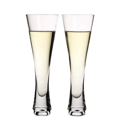 Eco Friendly Cups Custom Funny Soda Lime Glass Champagne Tumbler