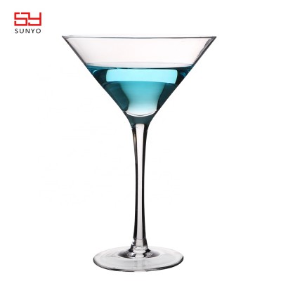 SUNYO Hot Sale Handmade Lead-Free Wholesale Elegant Bar  Cocktail Martini Glass